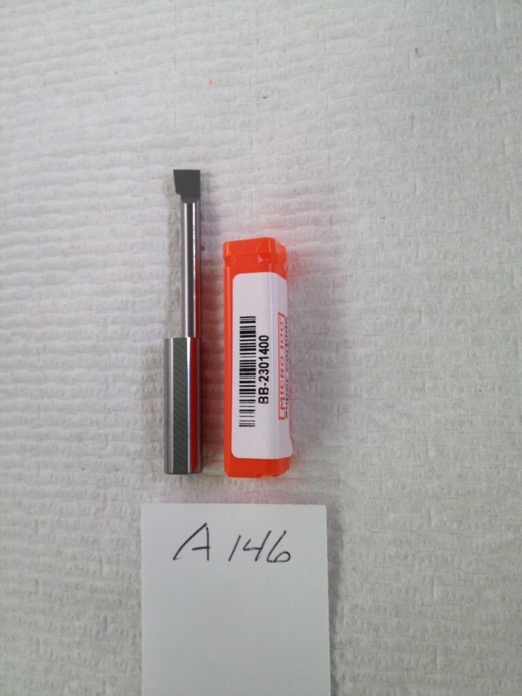 1 NEW MICRO 100 SOLID CARBIDE BORING BAR.   BB-2301400. USA MADE   (a146)