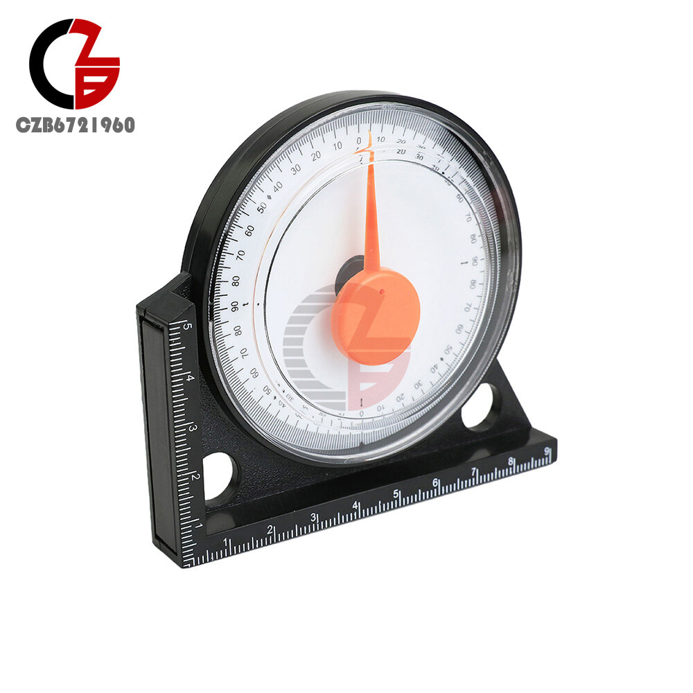 Measuring Inclinometer Level Box Gauge Angle Meter Finder Protractor with Scale
