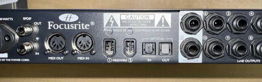 Focusrite Saffire PRO 40 Digital Recording Interface With Cable