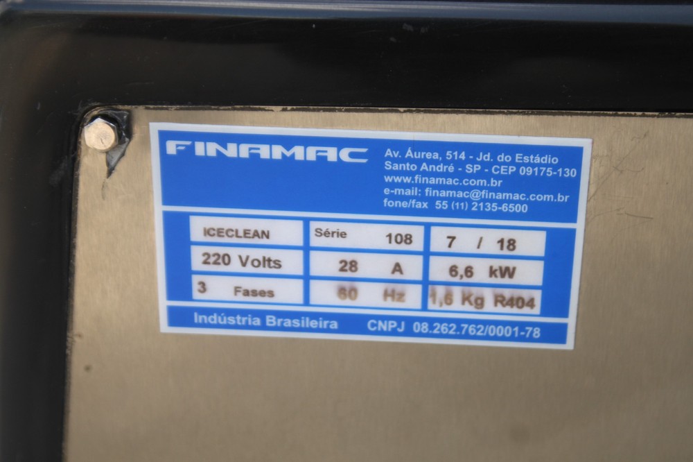 Finamac Ice Clean Ice Cream Batch Freezer Machine