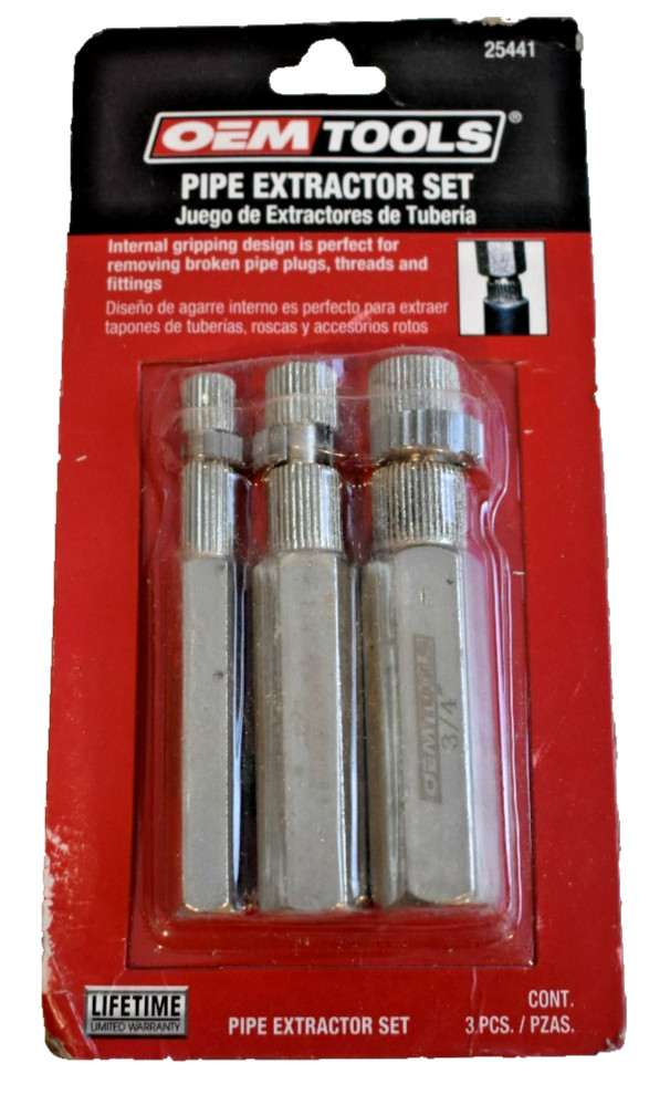 Oem Tools 25441 Pipe Extractor Set New