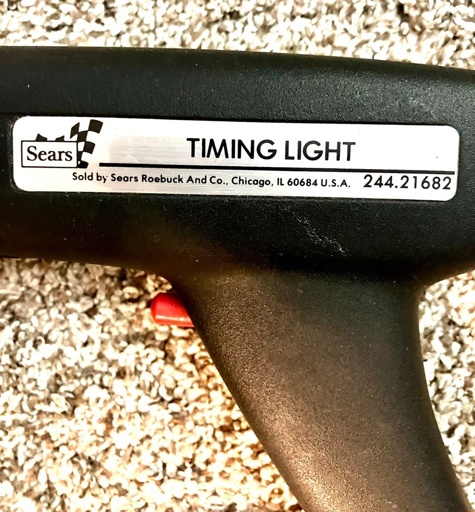 Sears Vintage Inductive Timing Light - Model 244.21682 - Untested