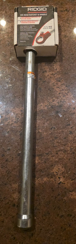 Ridgid 38540 OO-R Pipe Threading Exposed Ratchet and Handle Replacement