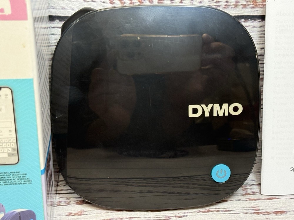 Dymo 200B LetraTag Bluetooth Wireless Label Maker w/Box & Instructions - Works