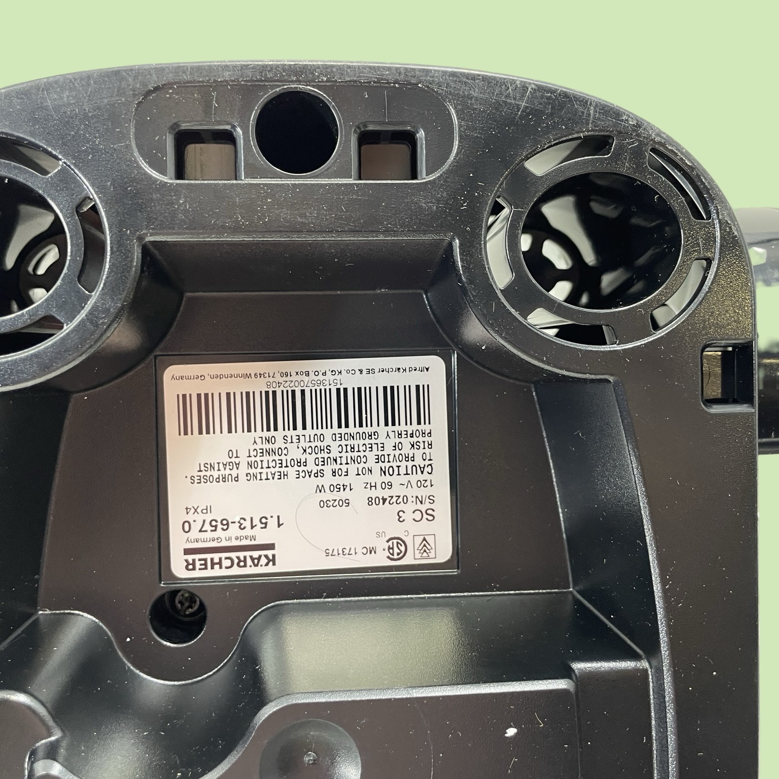 Kärcher SC 3 Easy Fix Steam Cleaner Multi Purpose Power Steamer #U7483 (AR)