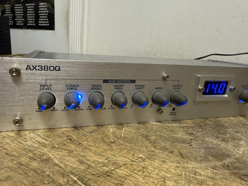 AudioBahn AX380Q Rack Mount Processor