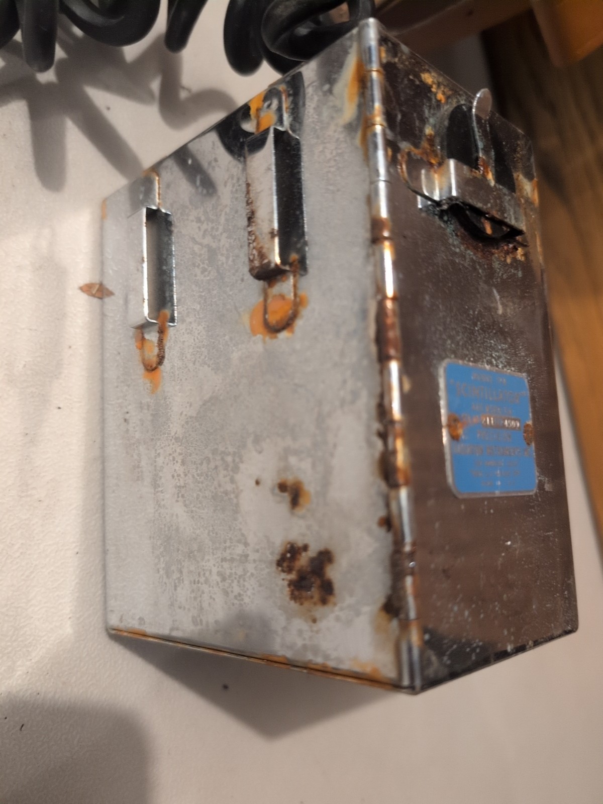 VTG AS-IS Precision Scintillator Chrome Ray Gun Radiation Detector Ghost Quack