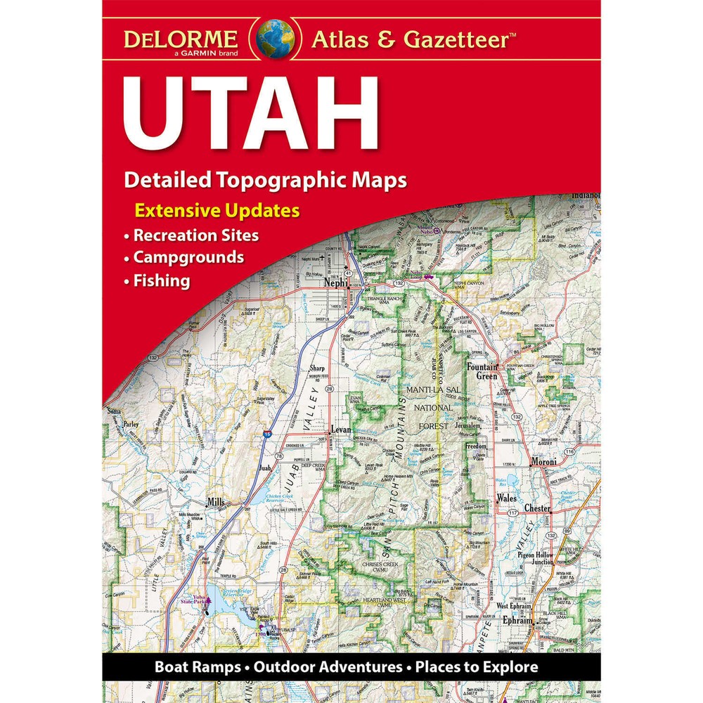 DeLorme Topographic Atlas Utah