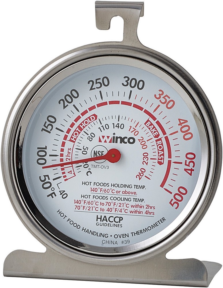 Oven Thermometer, 3" Dial (12 Each)
