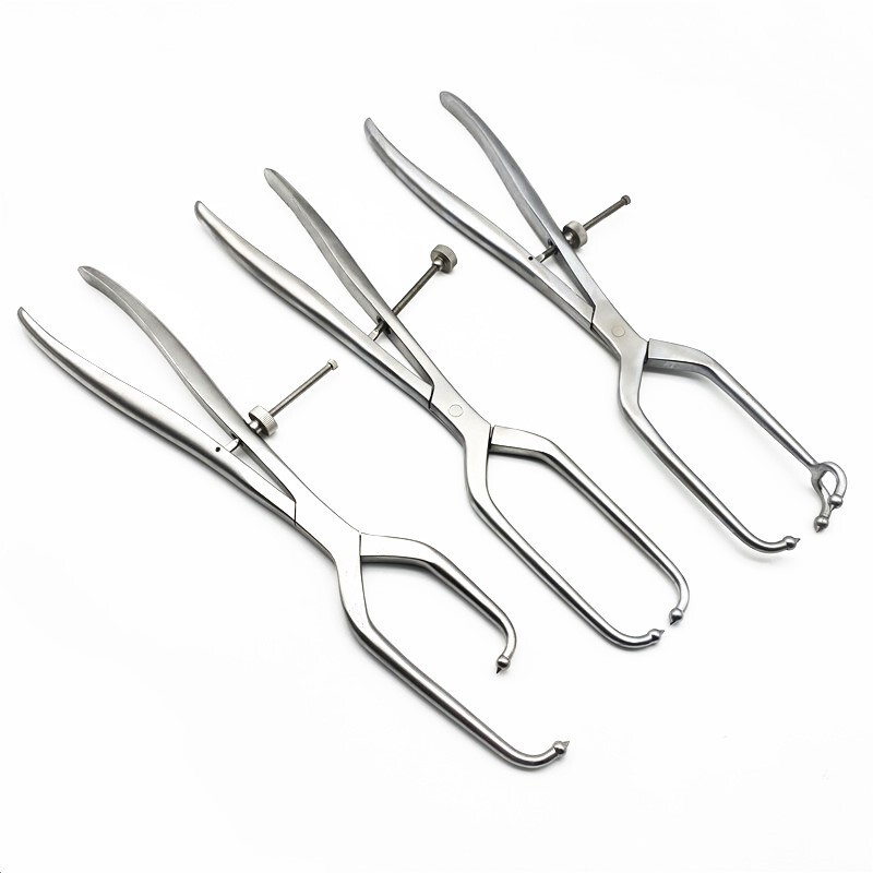 Orthopedic Pointed Reduction Forceps with Ball bone Reduction Forceps for pelvis