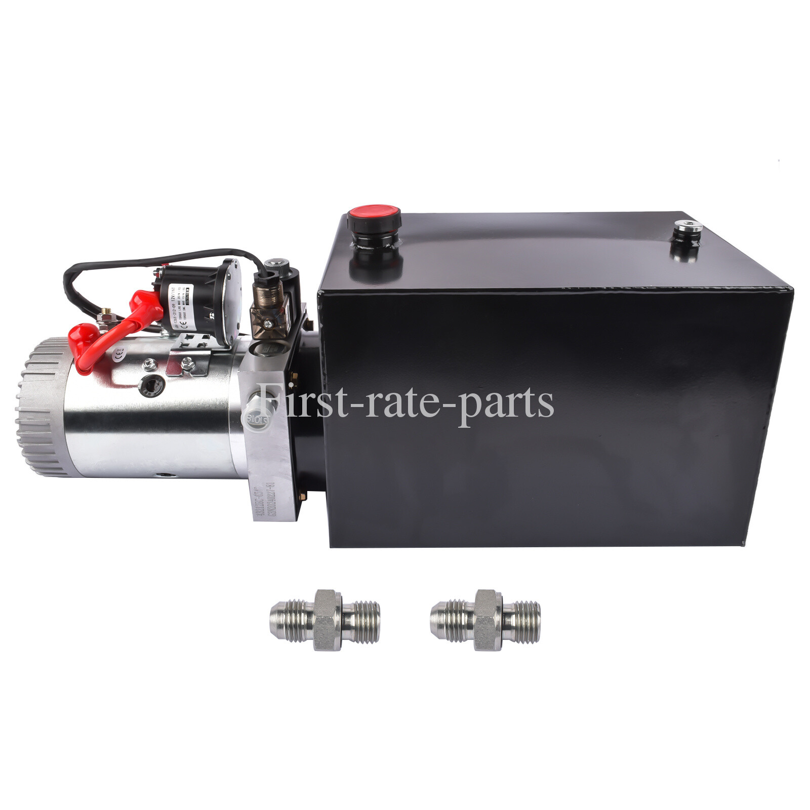 12 Quart Single Acting Hydraulic Pump 12V DC Dump Trailer Hydraulic Power Unit