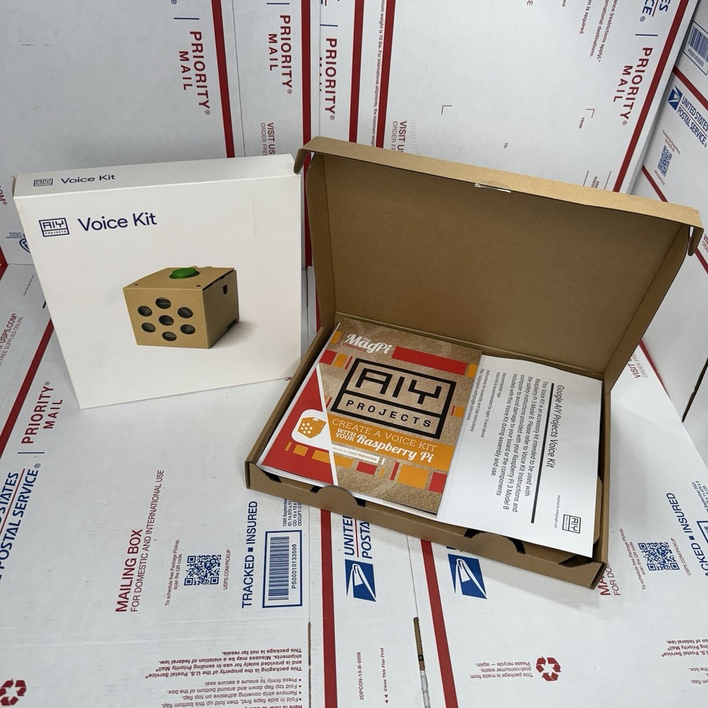 Google Voice Kit AIY Projects Made By You With Google Smart Assistant STEM Fun