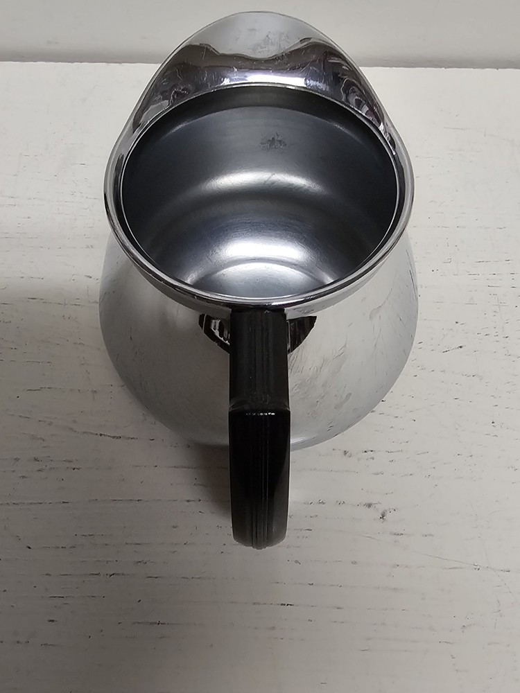 Sunbeam Silver Creamer Black Handle