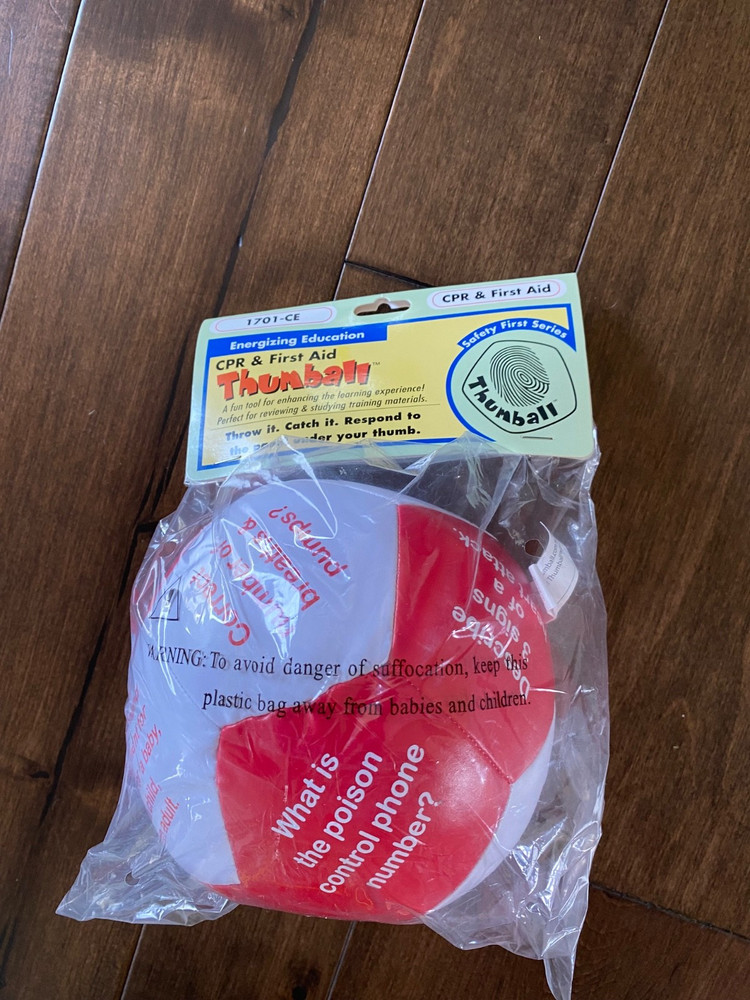 cpr first aid thumbball