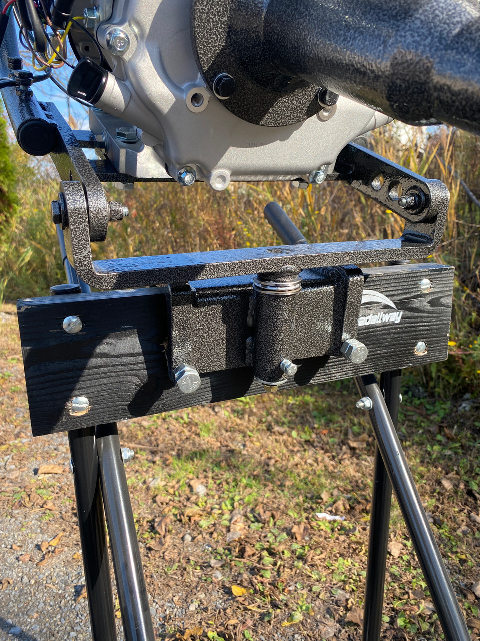 MUD-SKIPPER® Long Tail Mud Motor Kit 8-16hp - 2 Piece Shaft