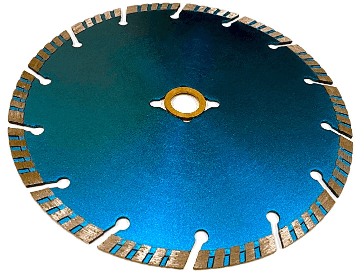 2 Pack 7" Diamond Blade Cutting Granite Marble Premium Multi-Purpose Segmented