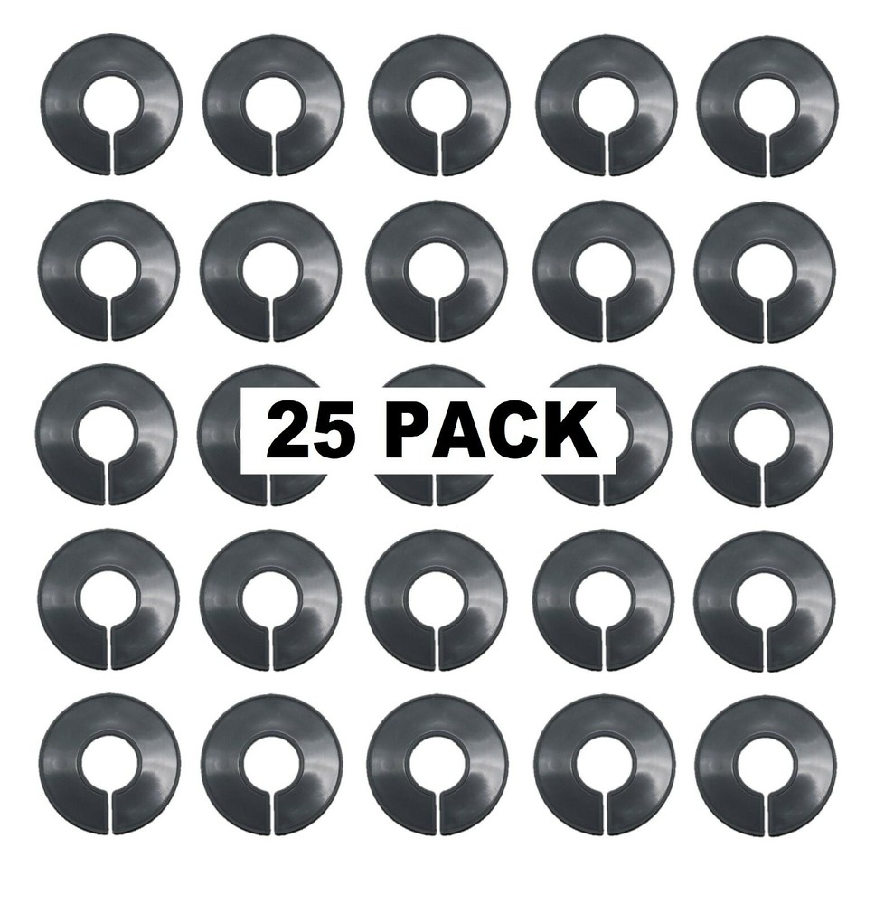 Grey Round Plastic Blank Rack Size Dividers - Multi-pack