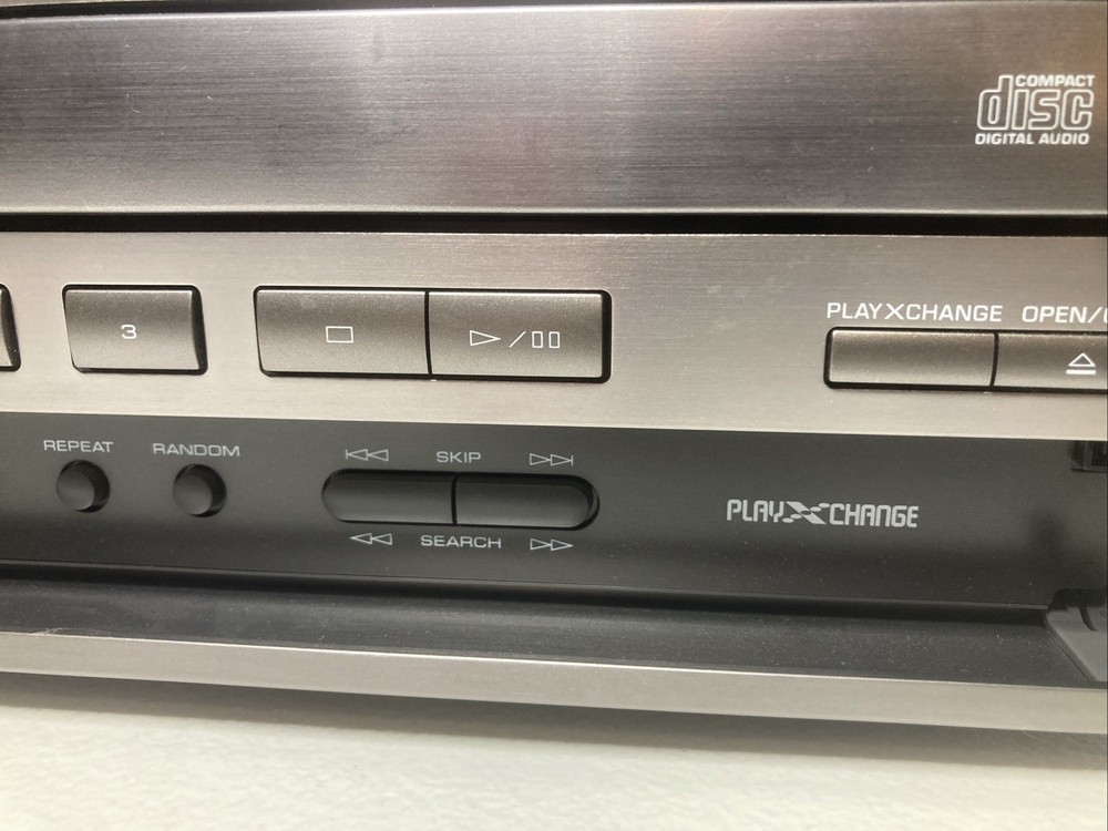 Yamaha CDC-S90 Natural Sound 3CD Changer Player For Mini Component System Tested