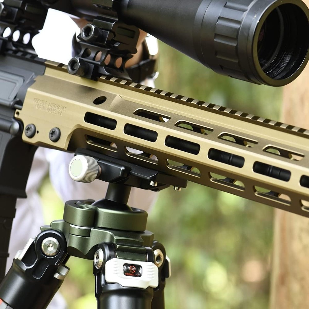 Arca Dovetail Rail for M-LOK System Quick-Release Tripod Mount Adapter