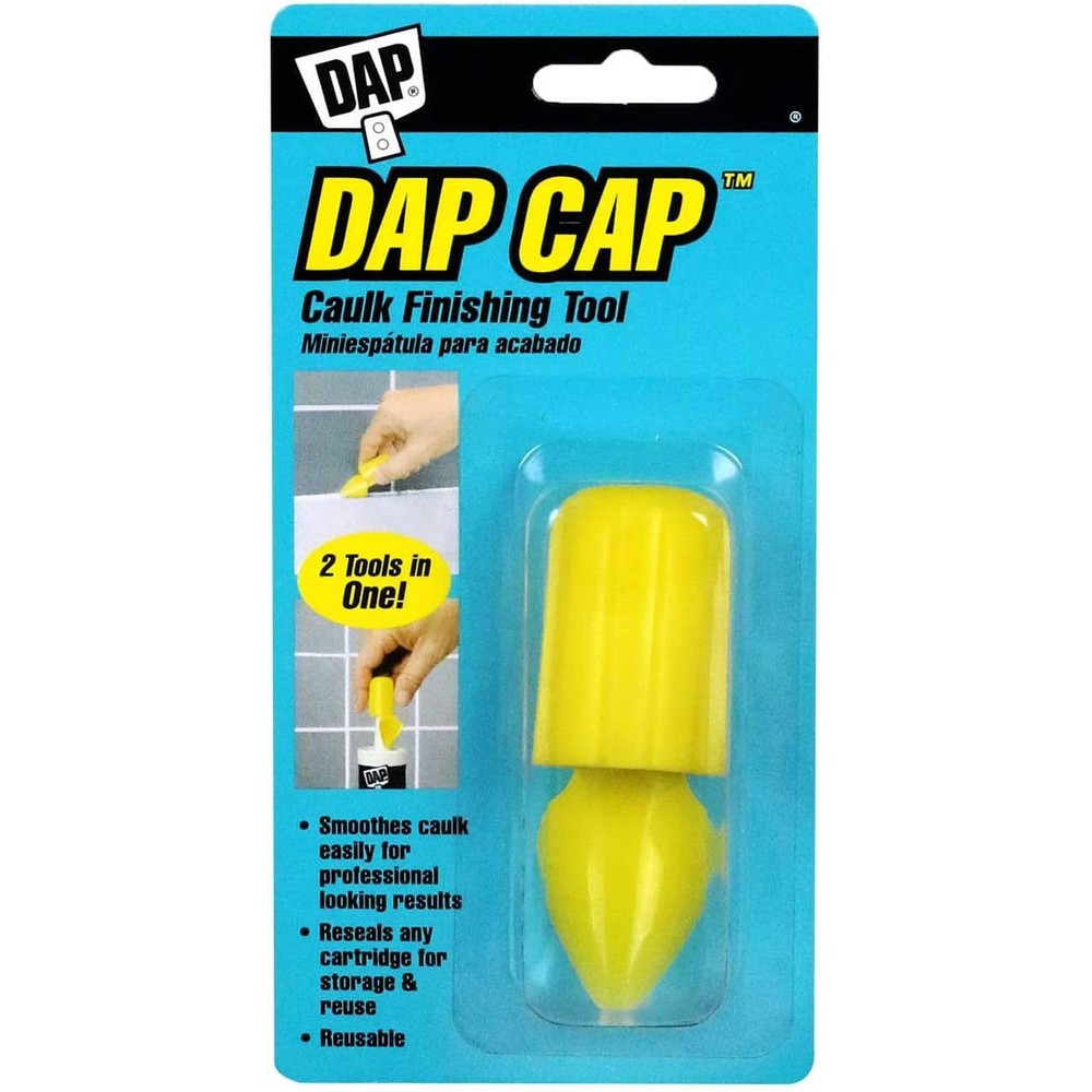 DAP Cap Caulk Finishing Tool (18570): cap tool (Yellow)