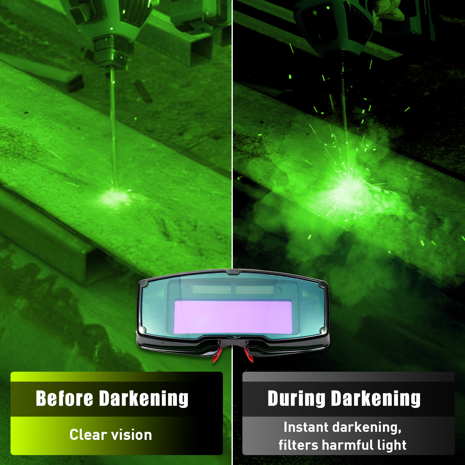 Electric Welder Handheld Welding Machine Kit 4600W Portable Arc Welder Gun Tools