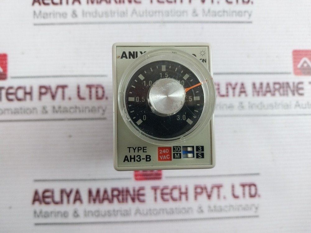 ANLY AH3 Multi-Range Timer AH3-B 240VAC 10A Resistive