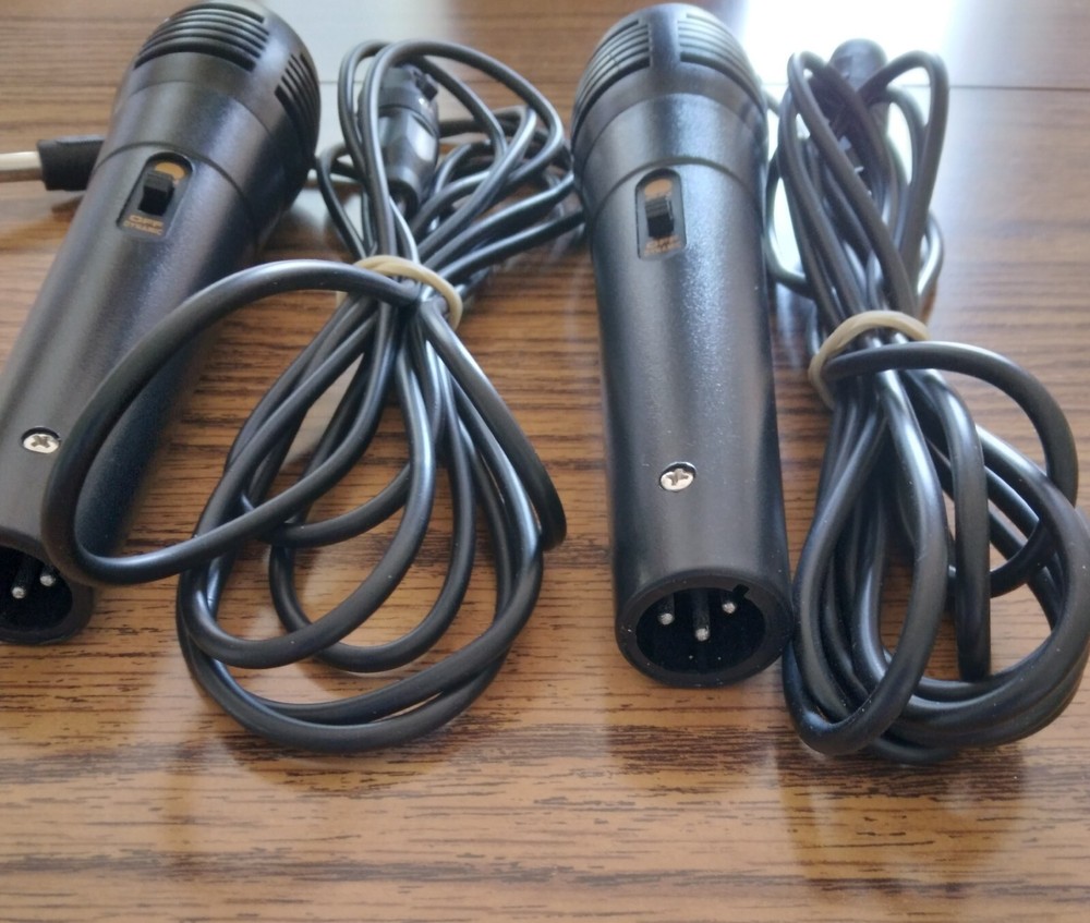 Duel Corded microphones (open box)