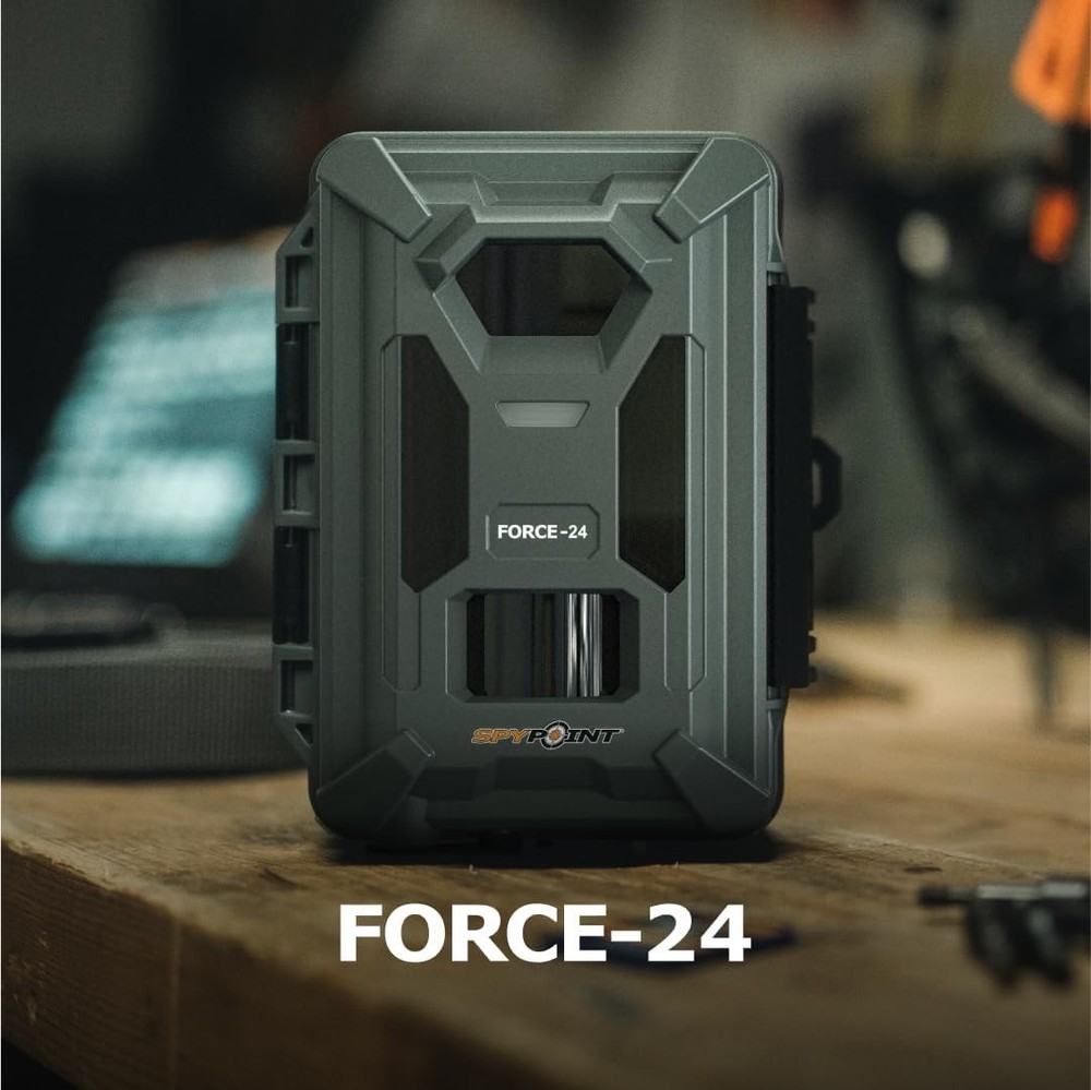 Spypoint Force-24MP Non-Cellular Trail Camera 2k Video Bundle Accessories