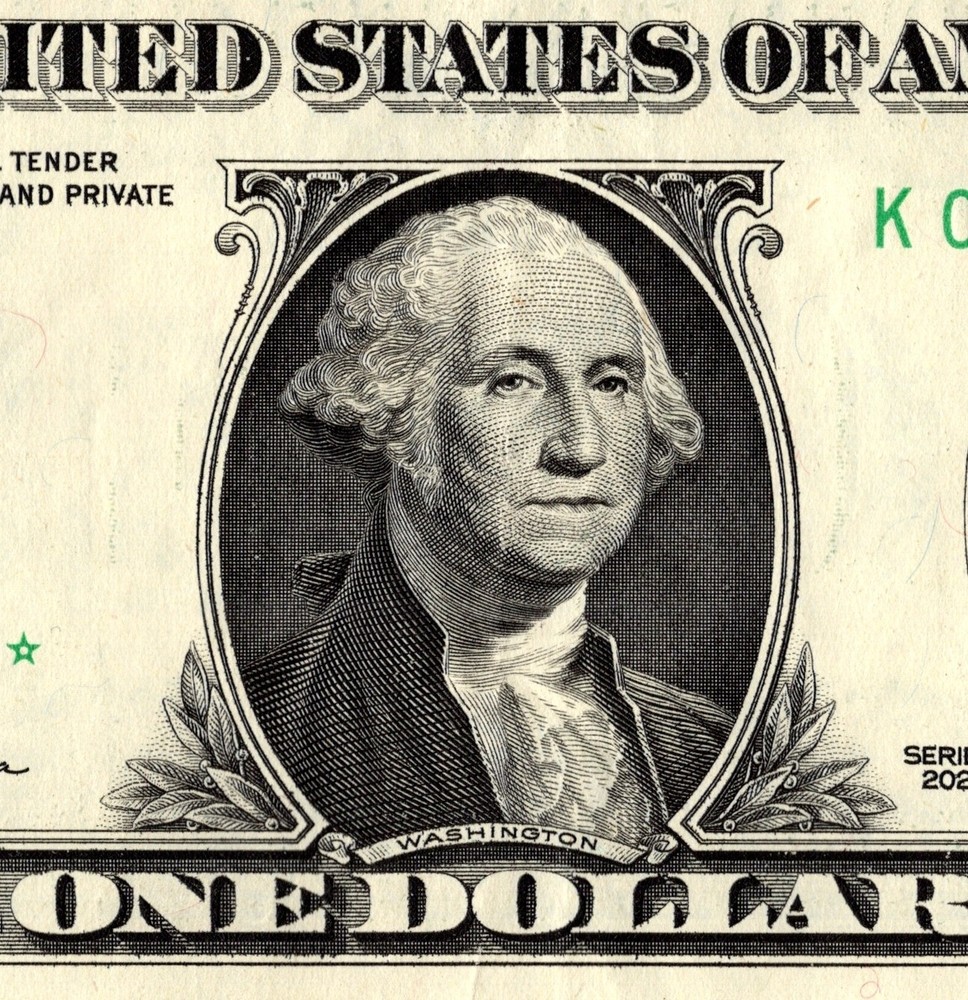 2021 K Star note One Dollar Bill Regular Run 3.2 pack note