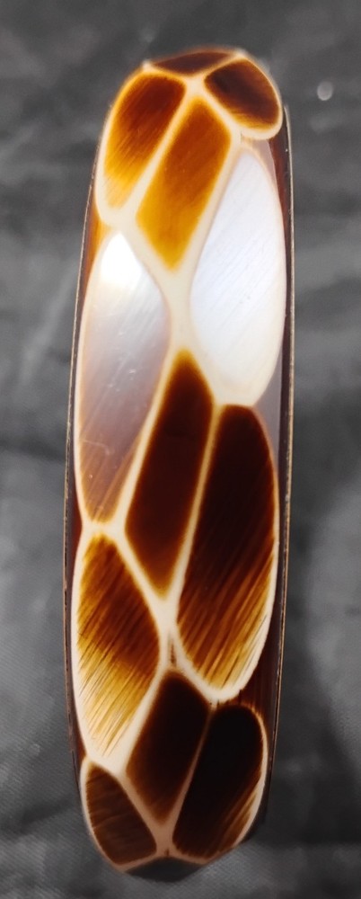 Beautiful Brown And Brass Bangle