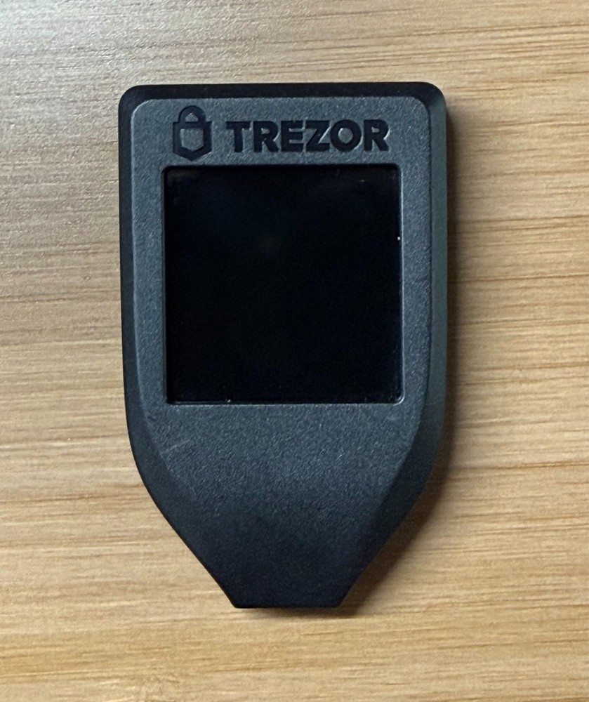 Trezor Model T Cryptocurrency Cold Storage Wallet Touchscreen USB C