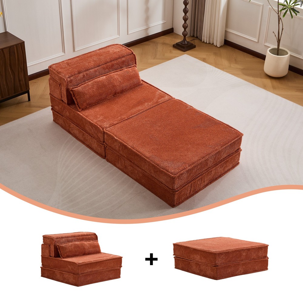 Compression Mahjong Sofa,Convertible Floor Sofa Bed,DIY Boneless Modular Sec