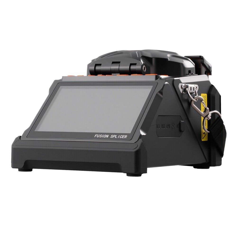 Fiber Optic Splicing Machine 6 Motor Core Clad Alignment 5 Inch View