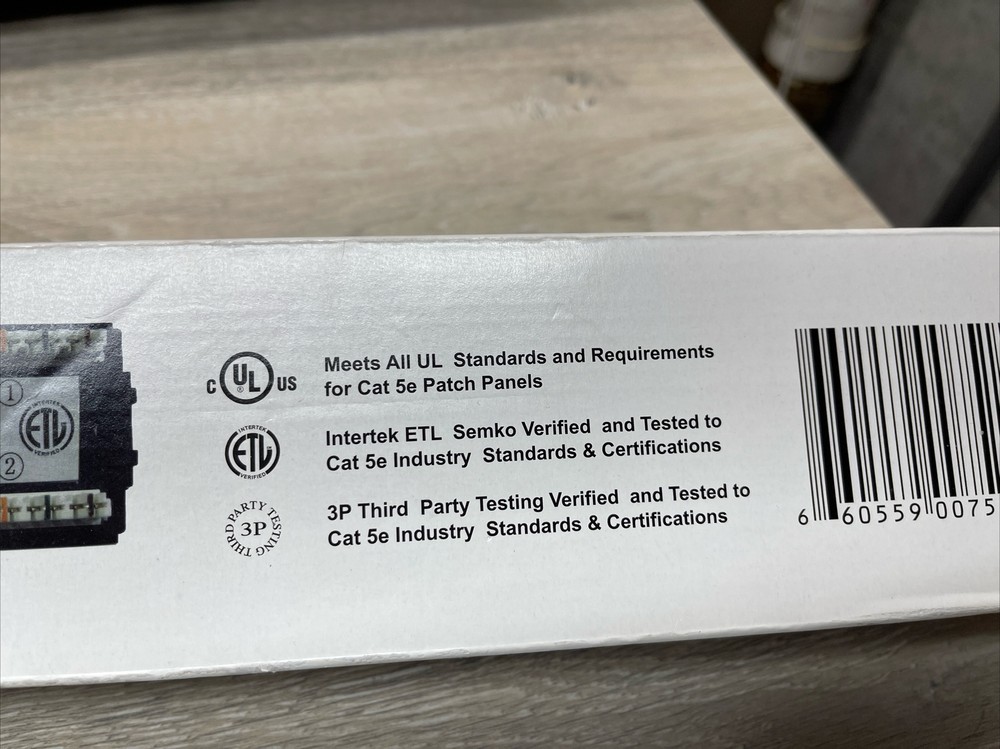 DataComm Electronics CAT5e 24 Port Patch Panel