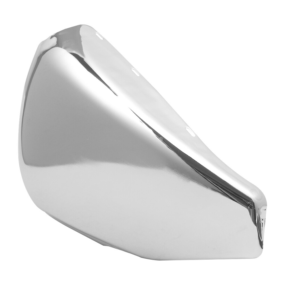 Chrome Left Side Battery Cover Fit for Harley Sportster 1200 Iron 883 2004-2013