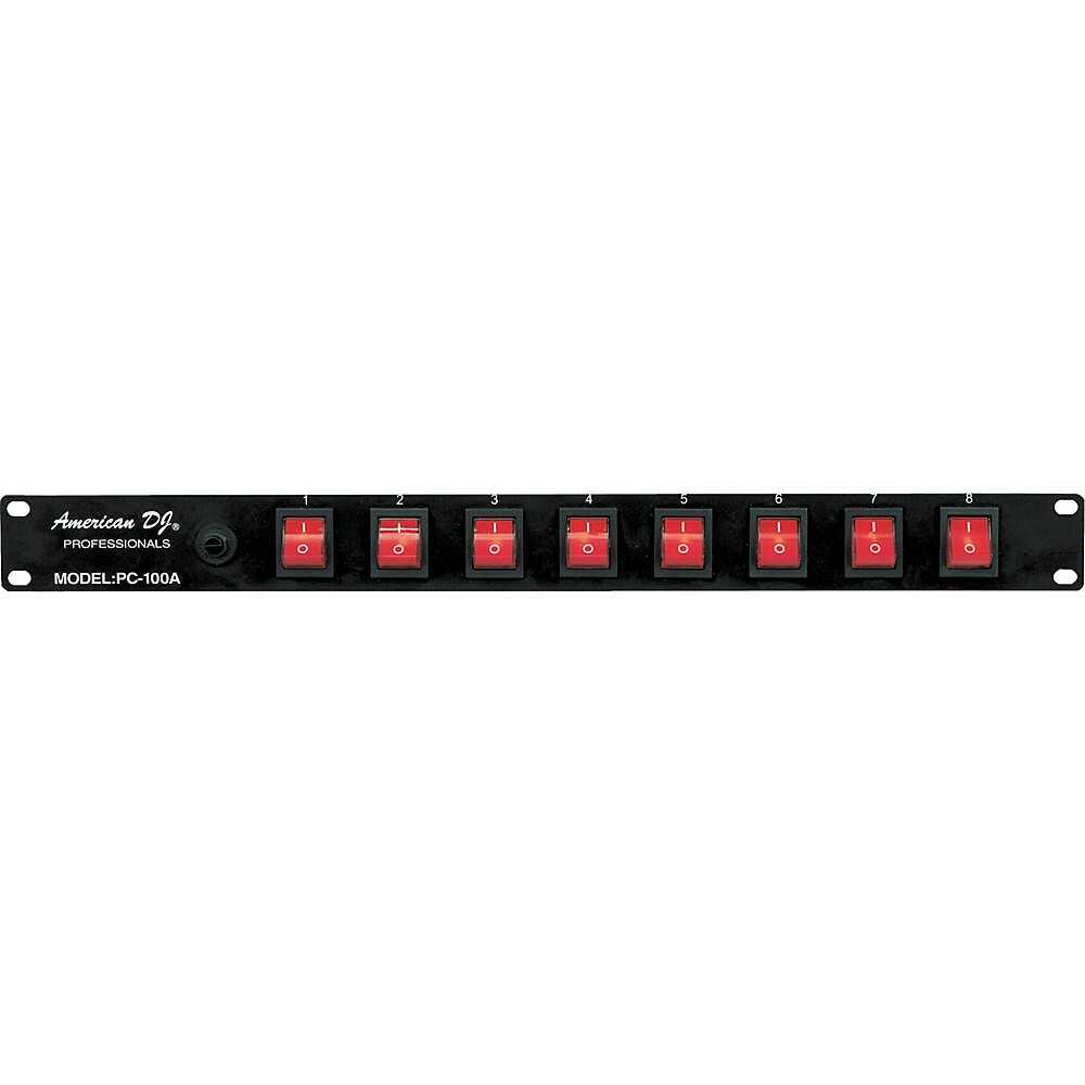 American DJ PC-100A 8-Switch ON/OFF Power Center