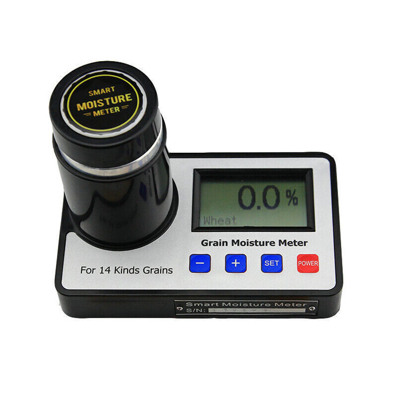 Digital Grain Moisture Meter for 14 Kinds Grains Coffee Beans Moisture Analyzer