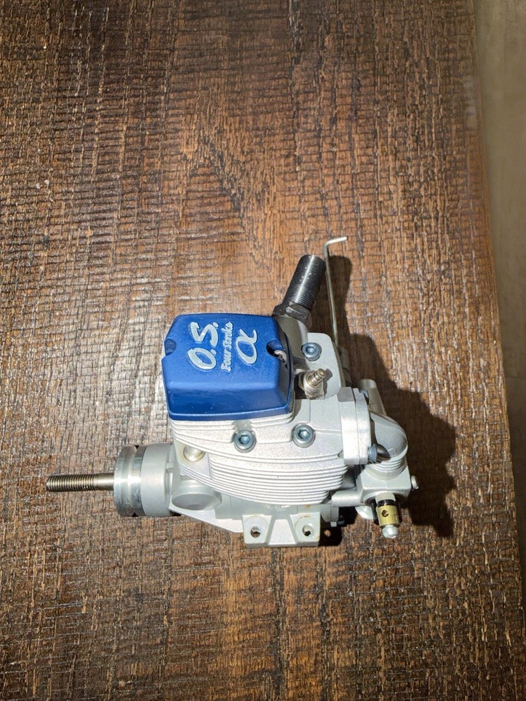 O.S. FS-56-a Alpha 4-Stroke Engine - RAN ONCE -(Stuck Needle Valve)