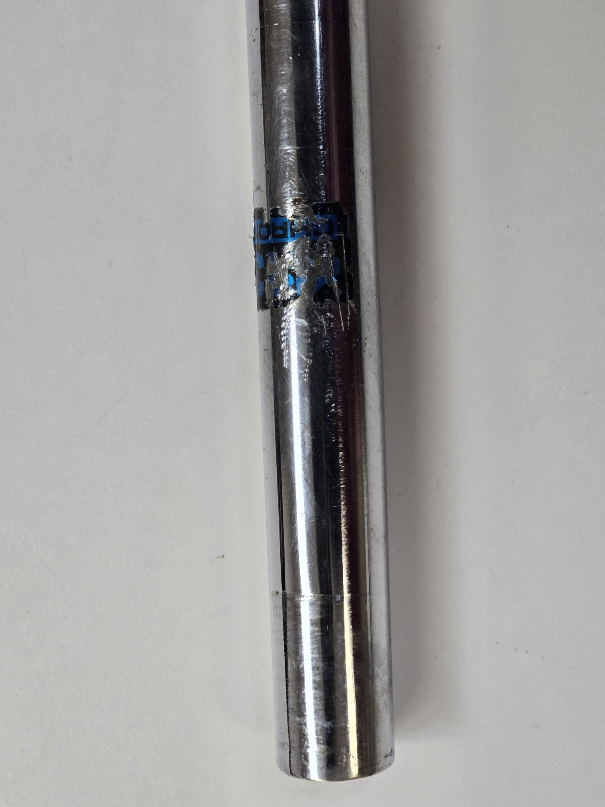 1980s Haro Seat Post Straight Anlun 22.2 CrMo Old School BMX Sport FST Master