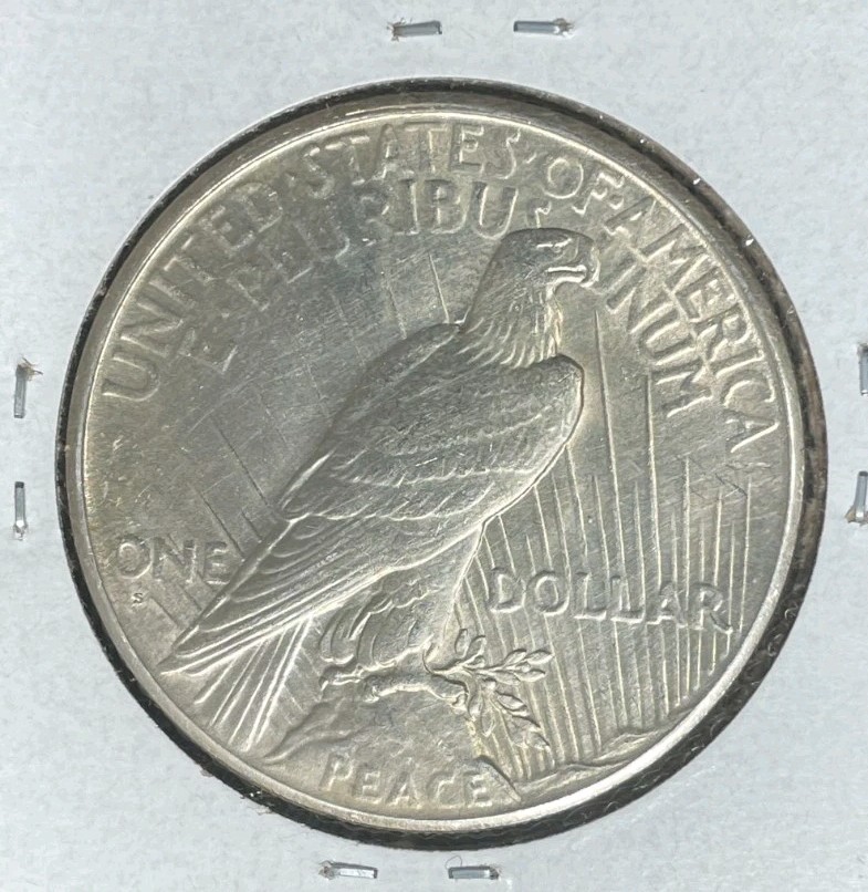 1926-S PEACE SILVER DOLLAR - SLIDER ~NICE COIN~