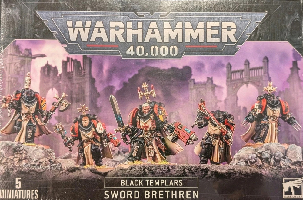 40K Space Marines Black Templars Sword Brethren Bits Bitz Multi Listing