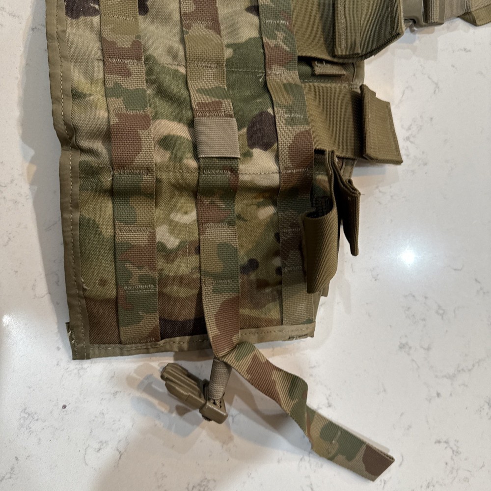 US Army Chest Rig With Attachments Multicam