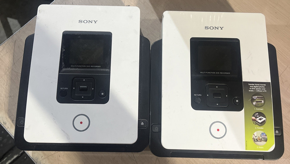 x2 SONY VDR-MC5 MULTI-FUNCTION DVD RECORDER