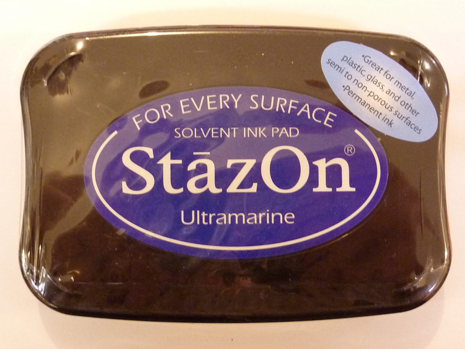 Staz-On Permanent Ink Stamp Pad, Acid Free, Archival, by Tsukineko, your choice