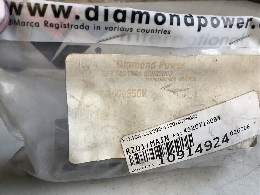 DIAMOND POWER 53A009350K PINION 678