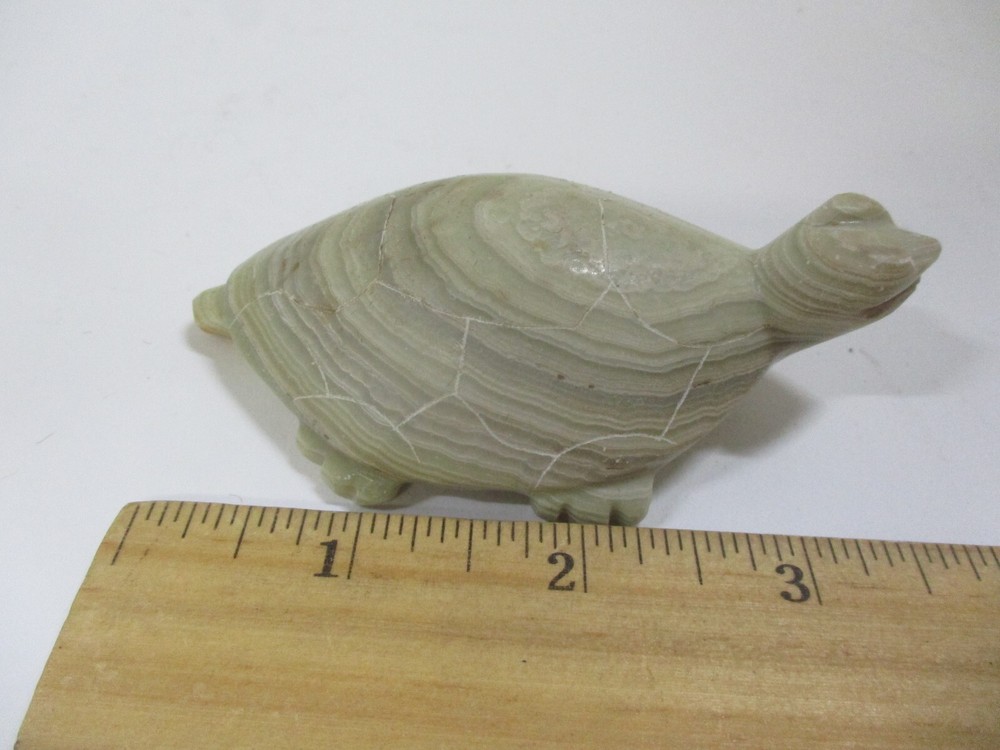Carved Alabaster Soapstone Turtle