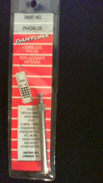 TELESCOPING Replacement ANTENNA  NEW Dantona Phon-26
