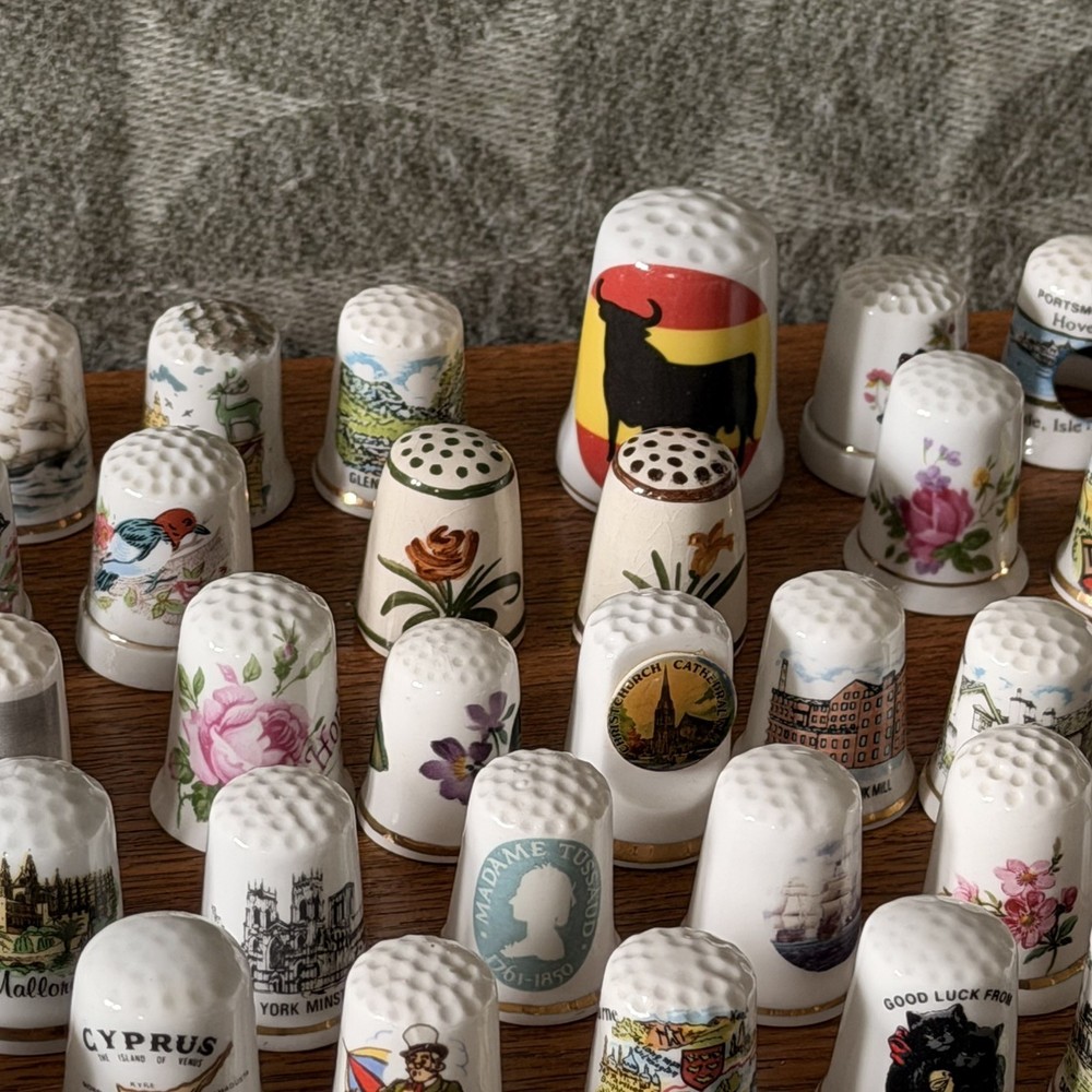 Large Thimble Collection - Over 250 Pieces