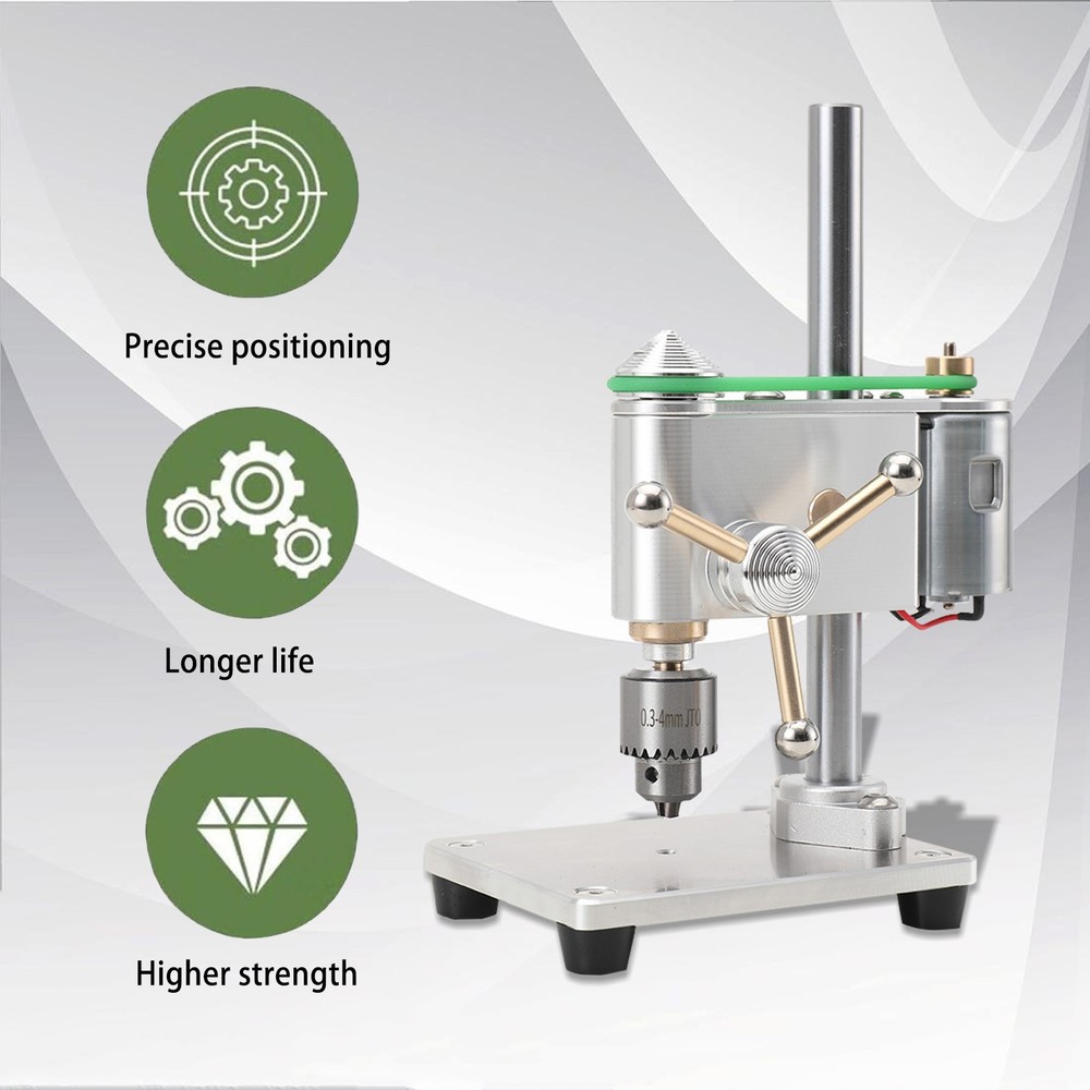 Mini Drill Press Precision CNC Table Milling Machine Portable Benchtop Driller