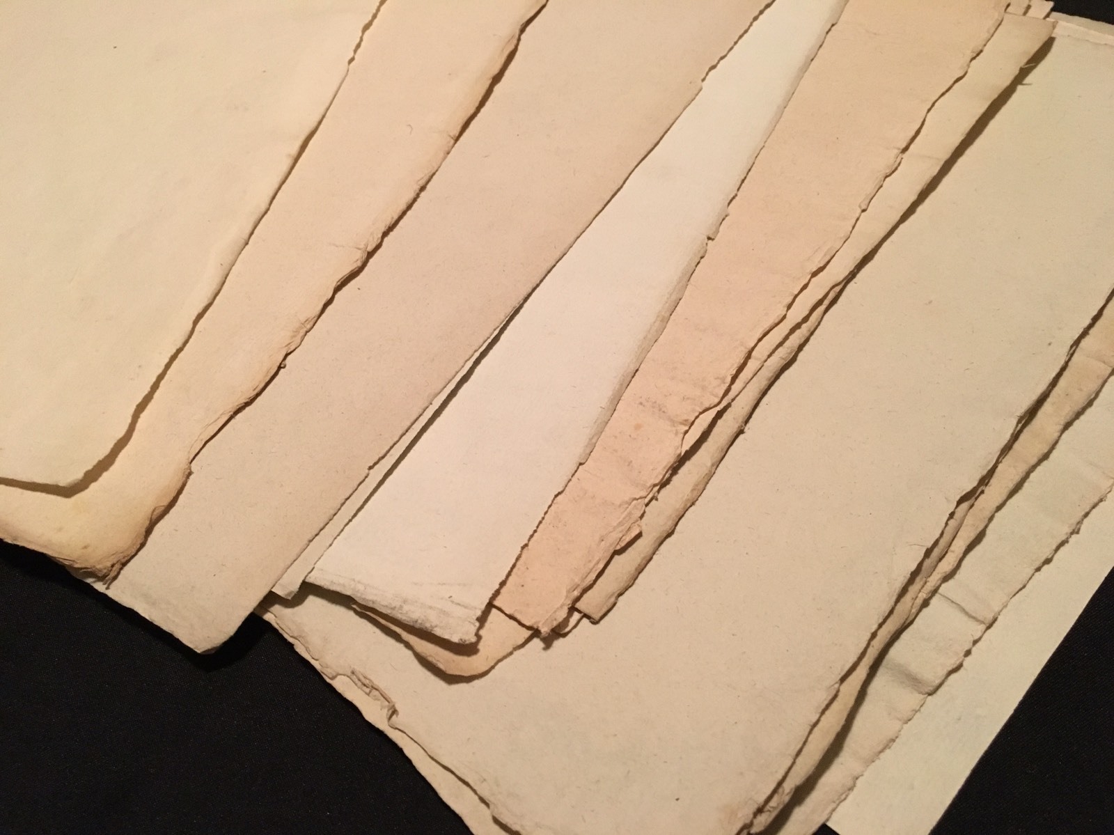 BLANK RESTORATION PAPER 1700s